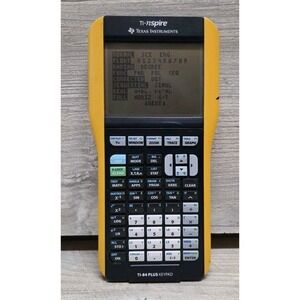 Texas Instrument TI-nspire TI-84 Plus nSpire Graphing Calculator /w Cover UsedB3